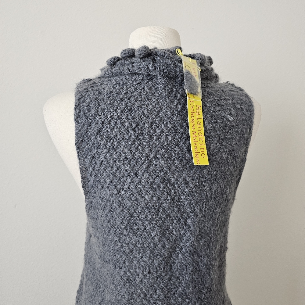 Catherine Malandrino long cardigan with poms poms S - Picture 10 of 15